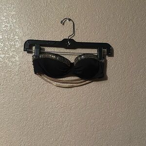 Rhinestone swim top no tag small